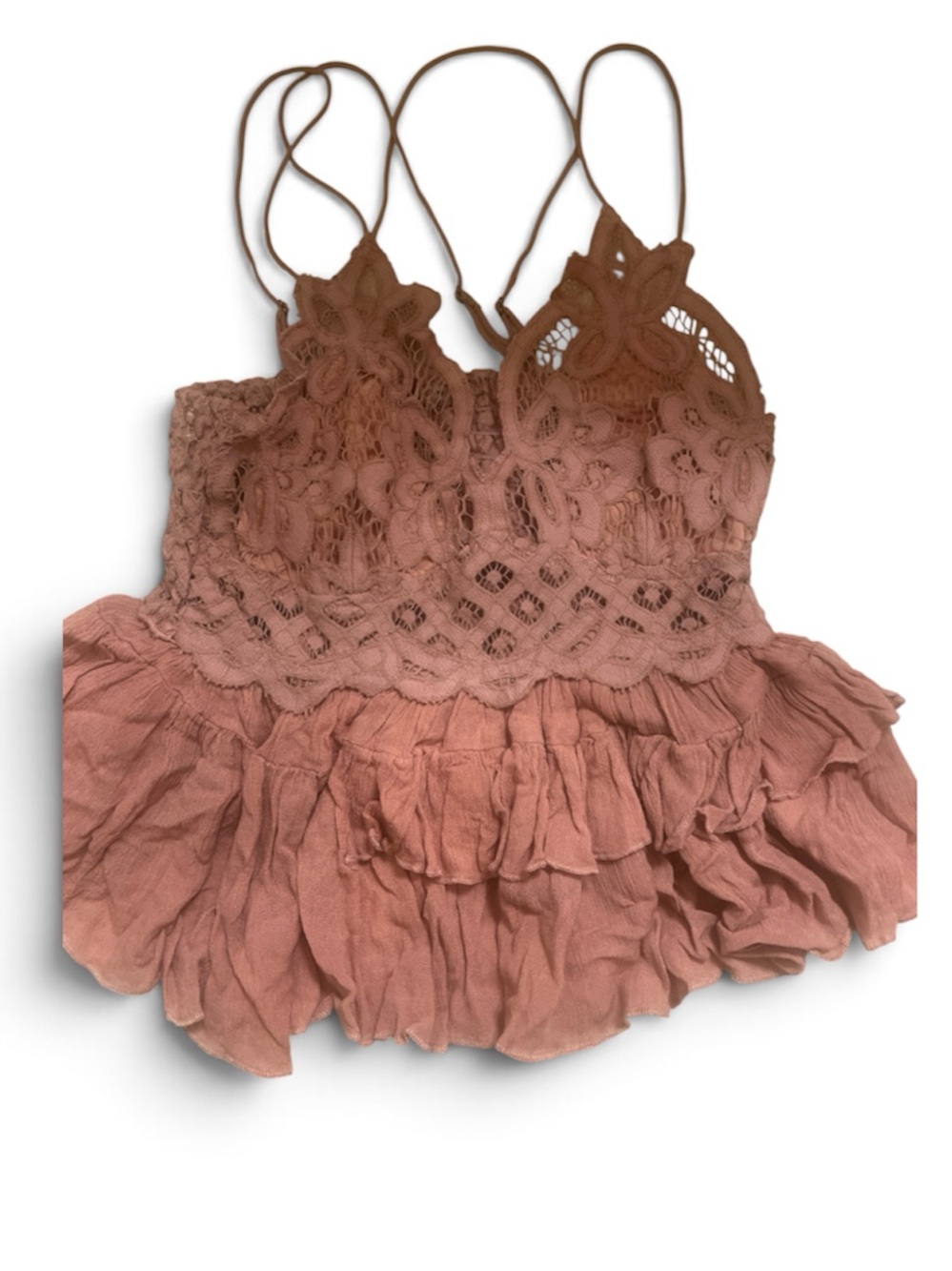 Free People Dusty Rose Top